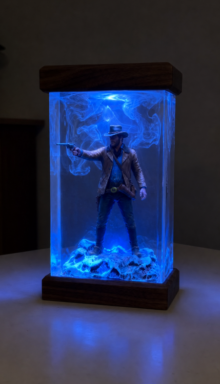 wild west - Arthur Morgan lamp